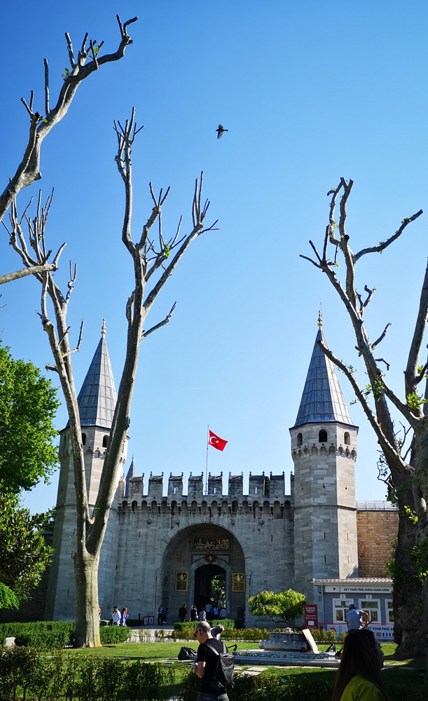 Pałac Topkapi - wejście